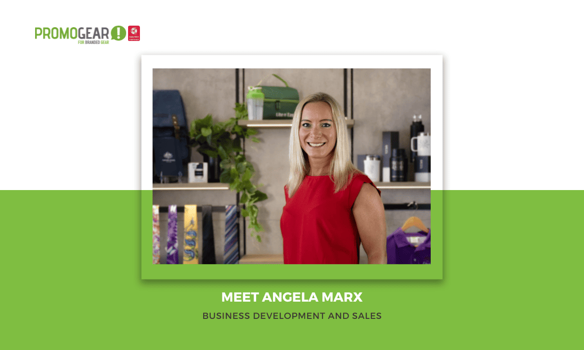 Meet Angela Marx Business Development and Sales at Promo Gear