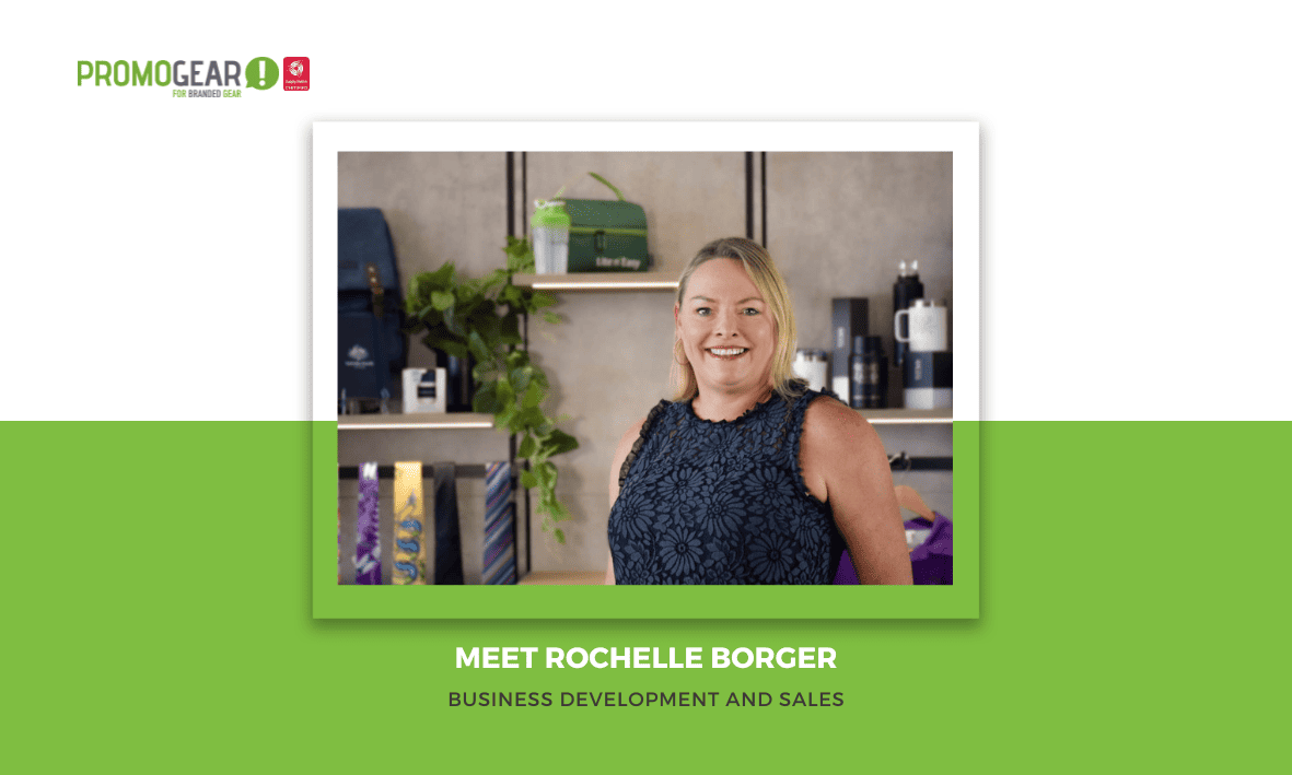 Meet Rochelle Borger, Business Development and Sales at Promo Gear.