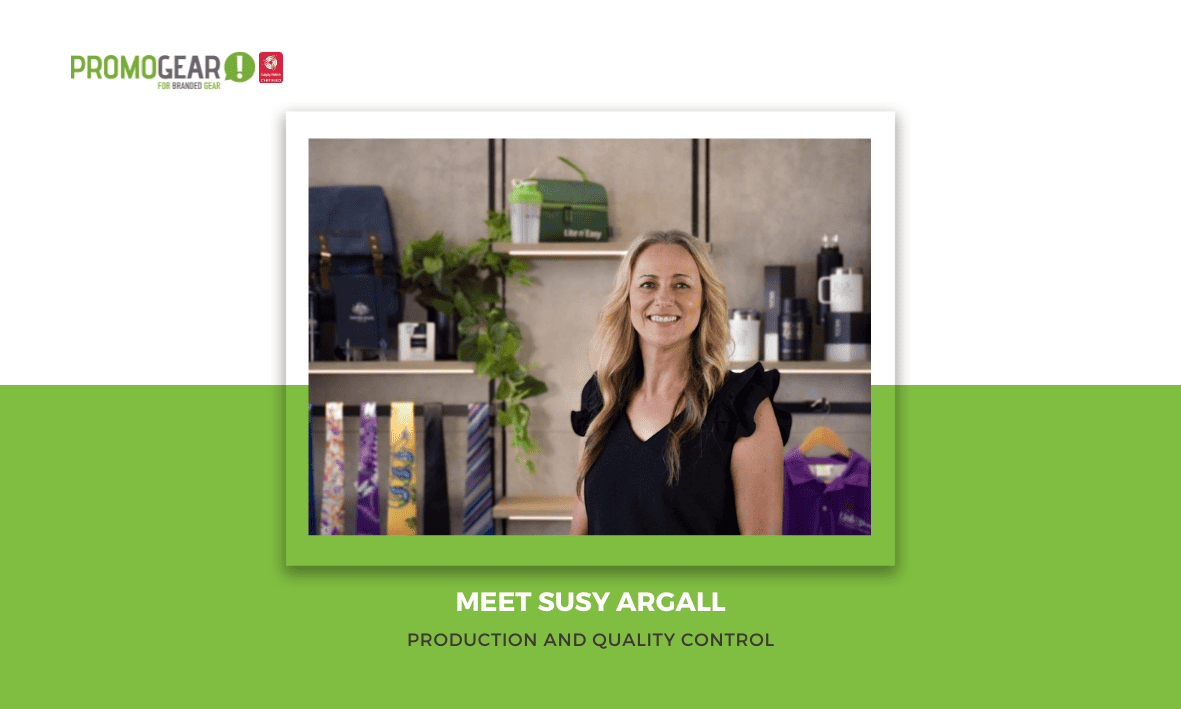 Meet Susy Argull, Production and Quality Control at Promo Gear