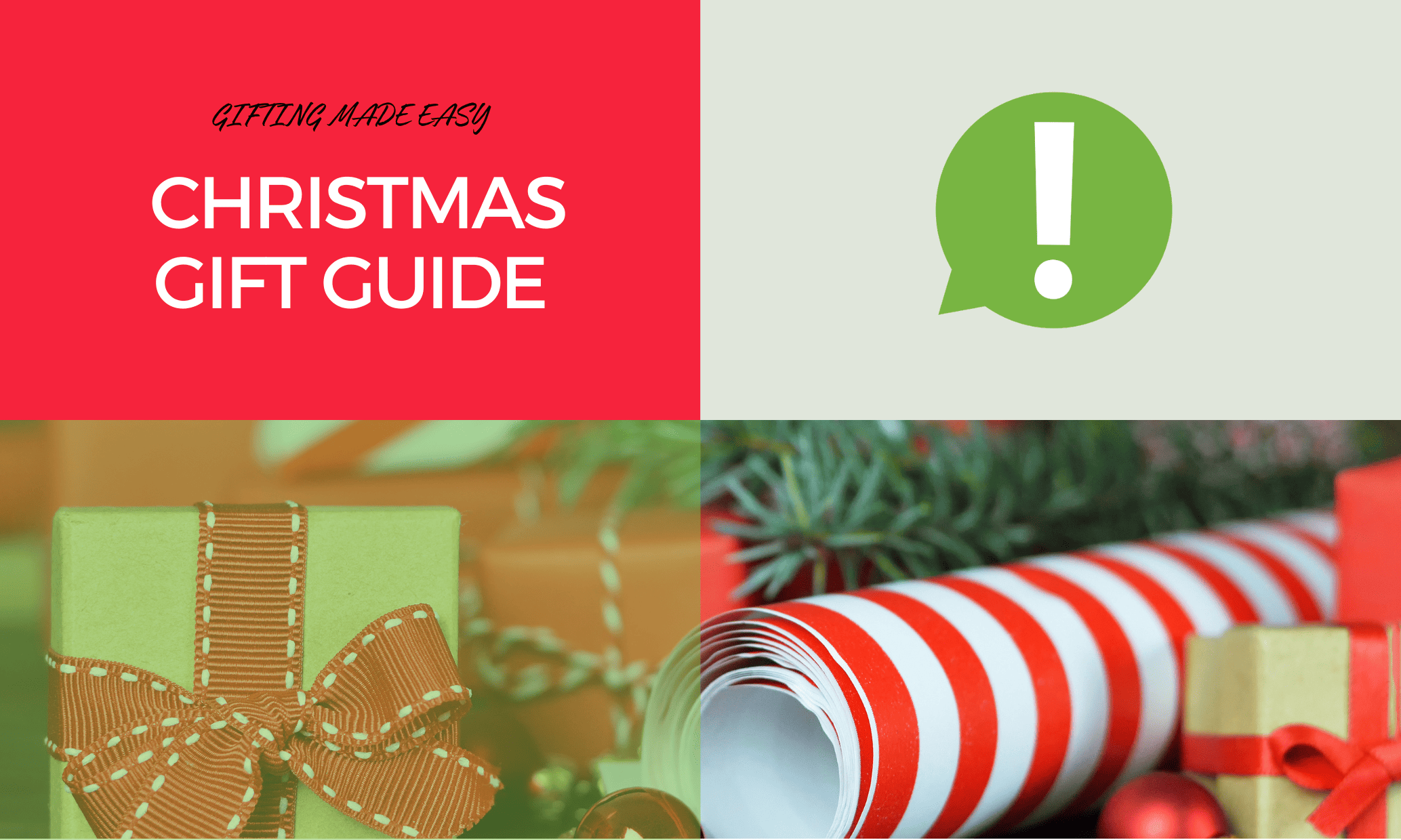 Christmas Gift guide blog image