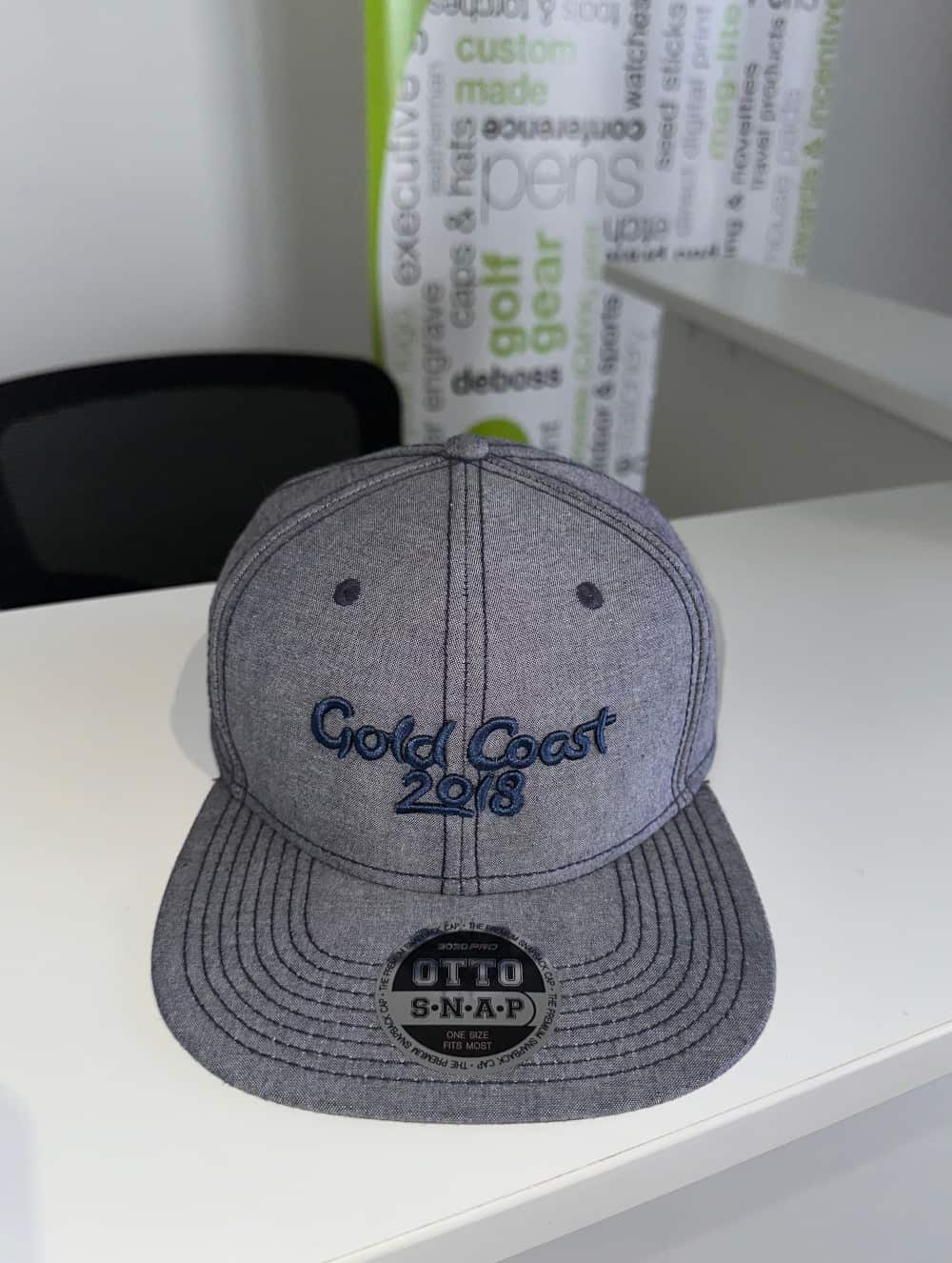 Gold Coast 2018 Commonwealth Games Corporation (GOLDOC) branded promotional cap